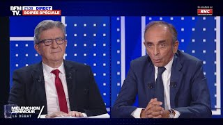 Débat Mélenchon VS Zemmour  Le replay [upl. by Wiskind]