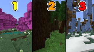 This Addon Adds 25 NEW BIOMES to Minecraft Bedrock [upl. by Tella]