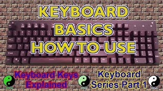 Keyboard Keys Explained [upl. by Aushoj]