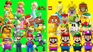 All Super Mario Party characters LEGO vs ORIGINAL [upl. by Karna]