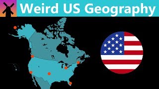 How the Geography of the US is Weirder Than You Think [upl. by Eltsryk613]