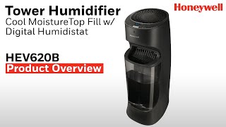 Honeywell HEV620B Tower Humidifier  Setup amp How to Clean amp Change the Filter [upl. by Wieren]