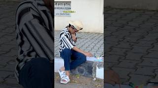 Passion🎨🥺 ismail0102 tamilcomedy funnyvideos drawing artist viralvideo [upl. by Yhtamit785]