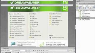 Macromedia Dreamweaver 8 Essential Training chap6 [upl. by Oiramaj]