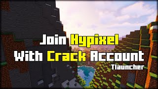 How To Join Hypixel with Crack Account Tlauncher 2024 [upl. by Ia]