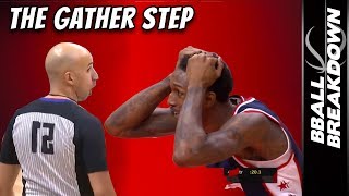 Explaining The Gather Step To Basketball Fans [upl. by Faxon]