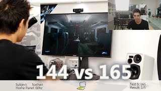 Tested Can You Tell the Difference Between 144 and 165hz [upl. by Soelch251]