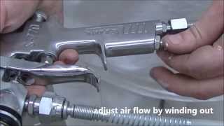 How to Use Conventional Spraygun Systems [upl. by Kelwin]