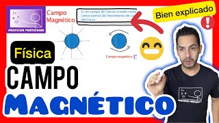 ✅​Campos MAGNÉTICOS e INDUCCIÓN magnética  𝙚𝙣 3 𝙢𝙞𝙣𝙪𝙩𝙤𝙨😎​🫵​💯​  Física Electromagnetismo [upl. by Hedley]