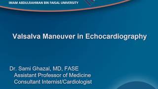 Valsalva Maneuver in Echocardiography [upl. by Eenahs]