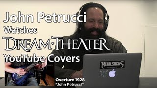 John Petrucci Watches DREAM THEATER Fan YouTube Covers  MetalSucks [upl. by Anthe391]