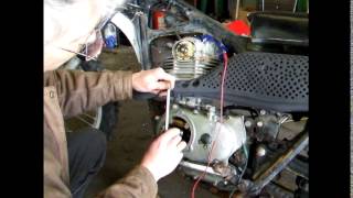 Motorcycle Points Ignition system How to set them accurately [upl. by Eeneg65]