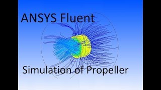 ANSYS Fluent Tutorial 2 SteadyState Simulation of Propeller [upl. by Peppy]