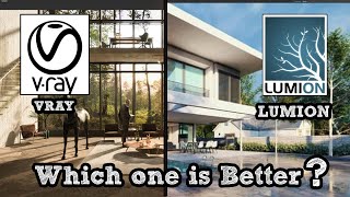 Vray vs Lumion which is better [upl. by Dygert715]