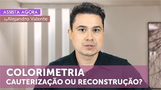 O que é cauterização ou reconstrução no cabelo [upl. by Fleisig473]