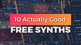 10 EPIC Free Synth Plugins You Need for Sound Design 🎹 [upl. by Eessac]