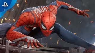 Marvels SpiderMan PS4 2017 E3 Gameplay [upl. by Eenar]