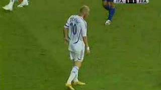 Zidan vs Materazzi WC2006 HTV2 [upl. by Iliram]