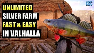 AC Valhalla  Fastest Way to FARM SILVER  Unlimited Silver Farm [upl. by Teews]