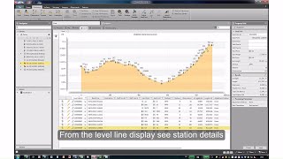 Leica Infinity  Processing Module  Levelling [upl. by Atikahc]