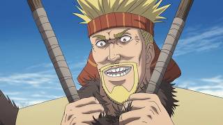 Vinland saga thorfinn vs thorkell full fight [upl. by Alaet]