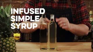 Infused Simple Syrup  How to Drink [upl. by Ylreveb]