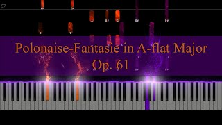 PolonaiseFantasie in Aflat major Op 61  Chopin [upl. by Marci9]