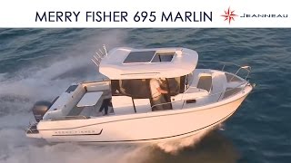 Merry Fisher 695 Marlin version une porte  1door version  by Jeanneau [upl. by Josefina]