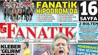 Fanatik Gazetesi Oku Fanatik Gazetesi Manşetleri [upl. by Doner]