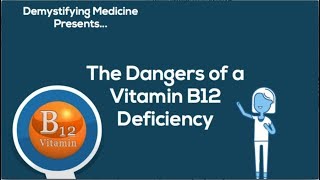 Dangers of vitamin B12 deficiency [upl. by Ecnarf]