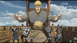 Thorfinn vs Thorkell Vinland Saga [upl. by Ecyoj]