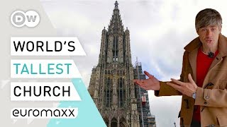 The Worlds Tallest Church Is In Ulm Germany  Europe To The Maxx [upl. by Ahseram]