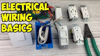 Home Electrical Wiring Basics  Tutorial 2022 [upl. by Teriann866]