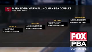 2021 PBA RothHolman Doubles Championship Stepladder Finals WSOB XII  Full PBA Bowling Telecast [upl. by Malony313]