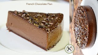 Chocolate Flan – Bruno Albouze [upl. by Boleyn]