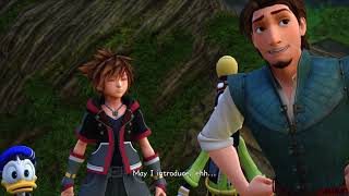 Kingdom Hearts 3  Cutscenes  Kingdom of Corona  English Dub [upl. by Dragone384]