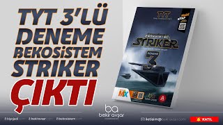 YKS 2022 TYT 3 LÜ DENEME STRIKER ÇIKTI [upl. by Yasibit]