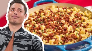 Jeff Mauro Makes Gourmet Mac amp Cheese  The Kitchen  Food Network [upl. by Annaitsirk]