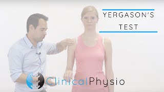 Yergasons Test  Clinical Physio [upl. by Patric431]