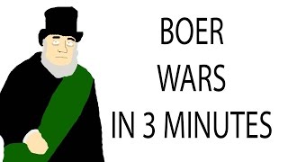 Boer Wars  3 Minute History [upl. by Mizuki]