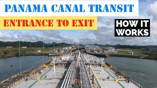 Panama Canal  Full Transit Time Lapse [upl. by Ysak]