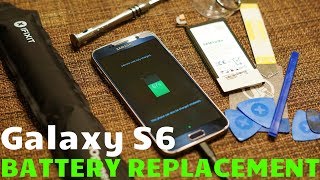 Samsung Galaxy S6 Battery Replacement amp Teardown Guide [upl. by Alikee]