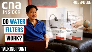 Do Water Filters Really Purify Your Water  Talking Point  Full Episode [upl. by Anilas]