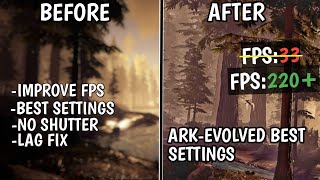 ARK Survival Evolved Increase FPS amp Improve Performance  ARK FPS Boost Best SettingsNo lag 2023 [upl. by Moberg686]