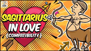 SAGITTARIUS COMPATIBILITY  Top 4 Zodiac Signs to Date [upl. by Nivrad]