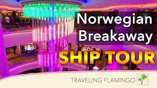 Norwegian Breakaway  COMPLETE Ship Tour  4K [upl. by Zosi498]