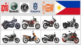 Aprilia Benelli Bristol Husqvarna and Keeway Motorcycle Price List In Philippines 2021 [upl. by Llertnad152]