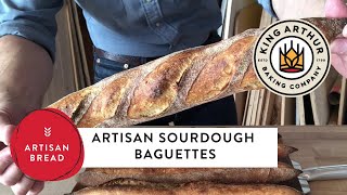 Artisan Sourdough Baguettes [upl. by Nohsyar]