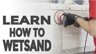 Learn How to Wetsand your Boat [upl. by Elehcir]