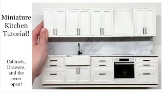 Miniature Kitchen Tutorial [upl. by Letreece]